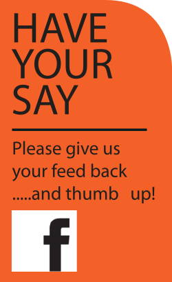Have your say on Facebook
